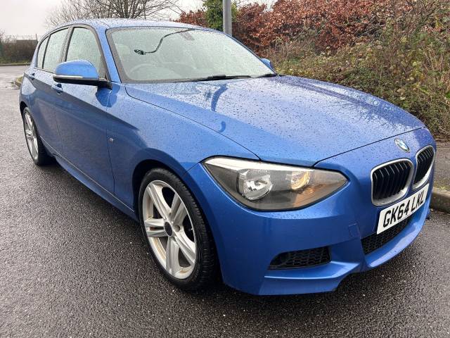 BMW 1 Series 2.0 120d M Sport 5dr Step Auto Hatchback Diesel Estoril Blue