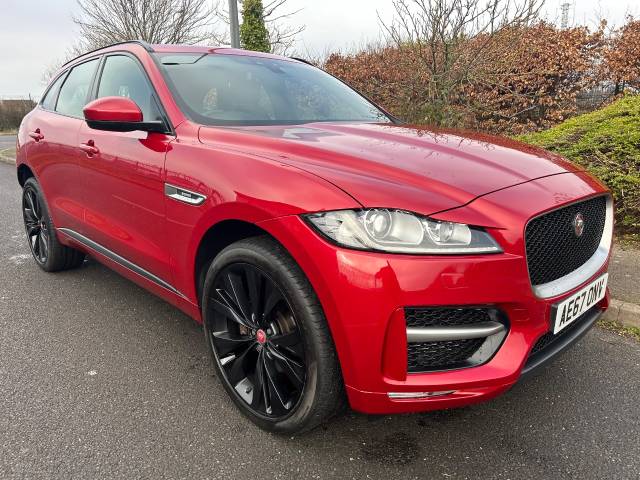 Jaguar F-Pace 2.0d [163] R-Sport 5dr Estate Diesel Firenze Red